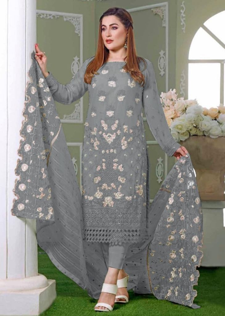 Amazon.com: Unstitched Pakistani Stylish Designer Trouser Pant Suits Heavy  Work Salwar Kameez Dress (Choice 2) : Clothing, Shoes & Jewelry