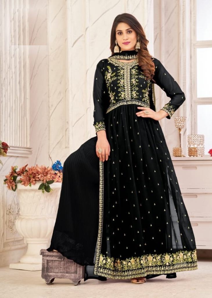 Designer Nayra Vol 2 Booming Faux Georgette With Sequence Embroidered ...