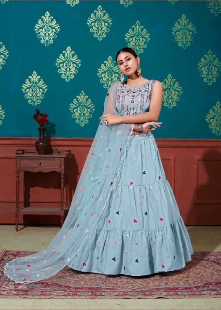 Multi Color Lehenga Choli For Women at Rs.1450/Piece in gulbarga offer by  Kothari Dresses