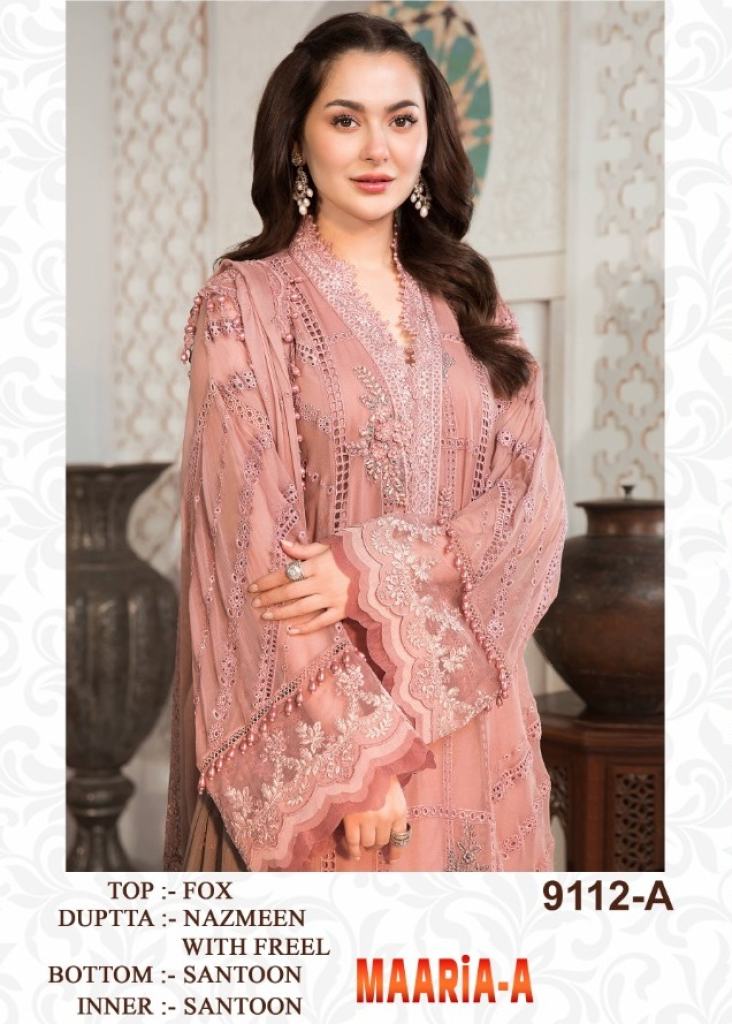 Stitched Georgette Embroidery Fusion Wear In Peach Colour - SS5413938