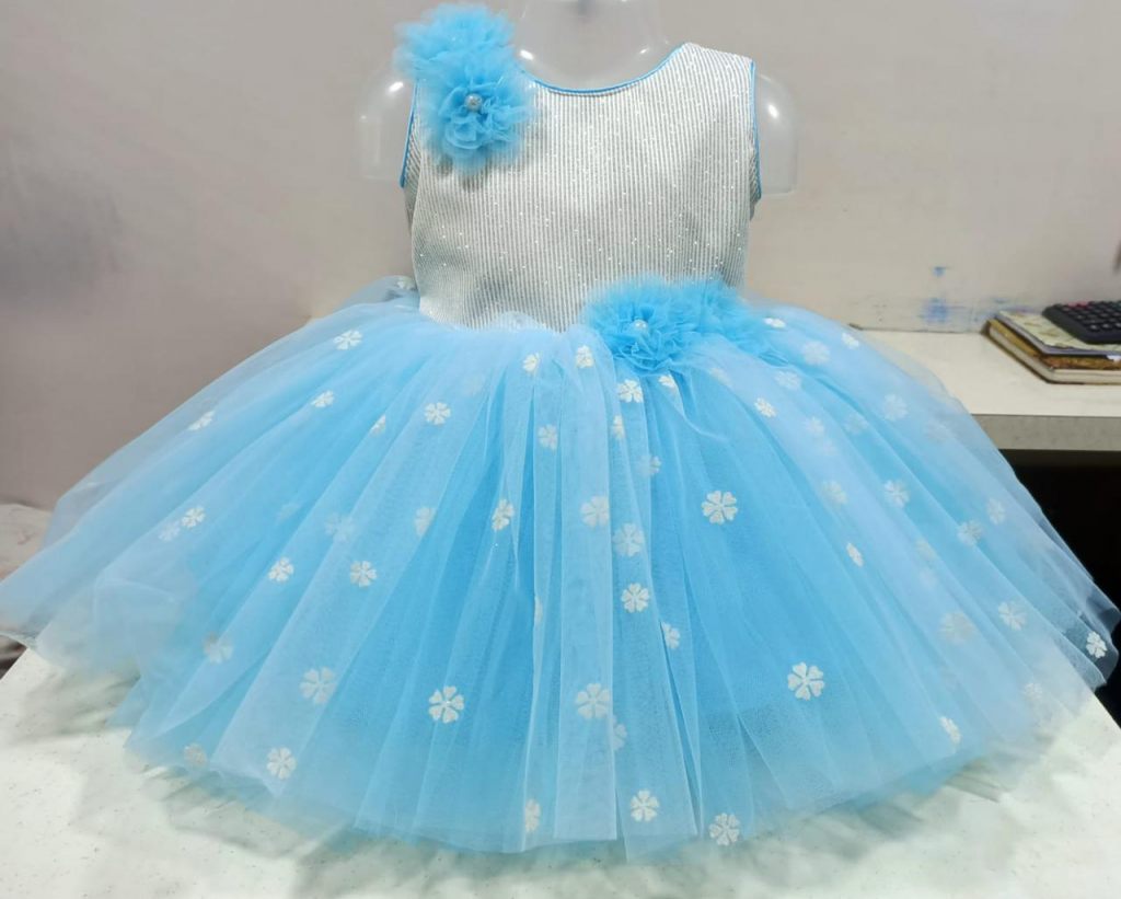 Kids Boutique Party Dress: 2022 New Arrival with Bow Tie Back Design