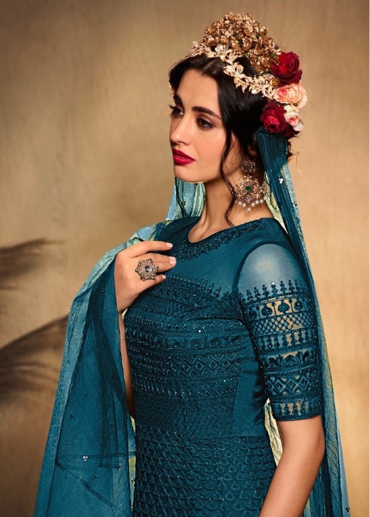BEAUTIFUL DESIGNER ANARKALI GOWN SUIT INDIAN PAKISTANI WOMEN SALWAR KAMEEZ  DRESS | eBay