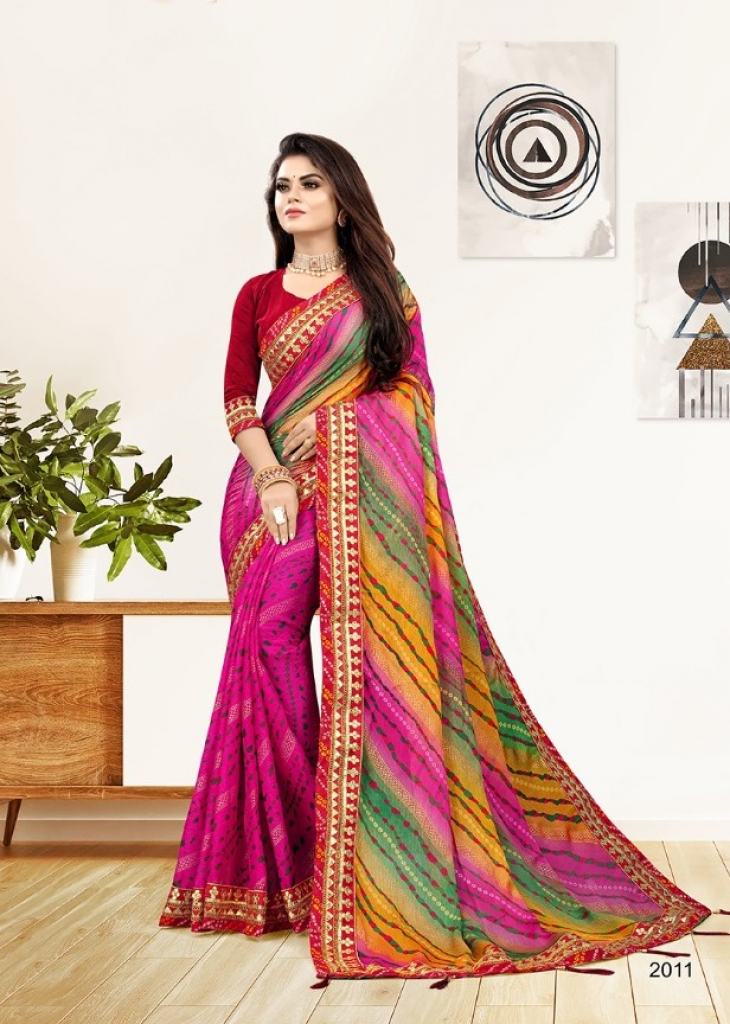 Designer Saree : Alia bhatt multicolor georgette printed ...