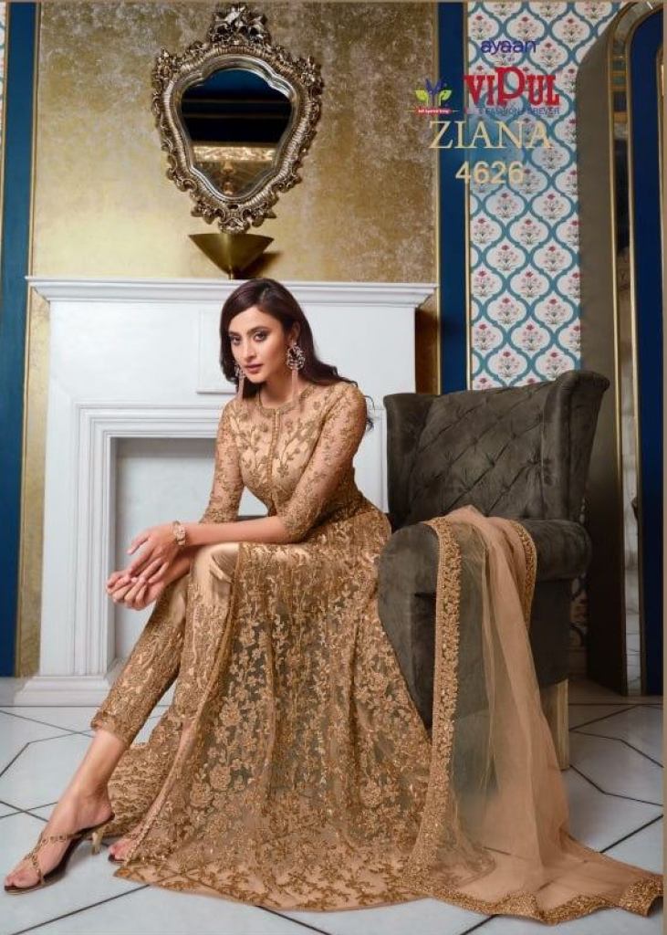 Anjubaa Vol 4 Designer Work Anarkali Dress New Collection in surat