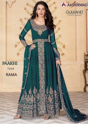 Aashirwad Paakhi Gulkand Designer Suit DN 7215 Rama