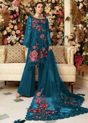 Alkaram Pakistani Designer Suit DN 91001 Blue