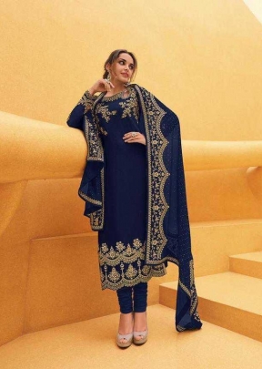 Avon Carnival Vol 9 Salwar Suit DN 9022 Blue