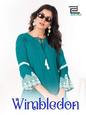 Blue Hills Wimbledon Rayon Fancy Kurtis Collection