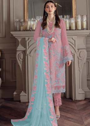 Designer Fancy Georgette With Sequence Embroidery Work Pakistani Suit Pink Color DN 133 C