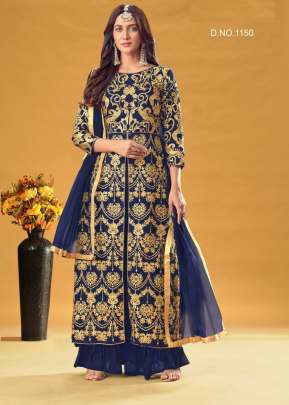 Georgette Zari Heavy Net Embroidery New Designed Wedding Wear Anarkali Suits  at Rs 1790 in Surat