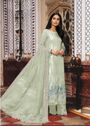 Designer Pakistani Georgette Suit DN 8102 Pista