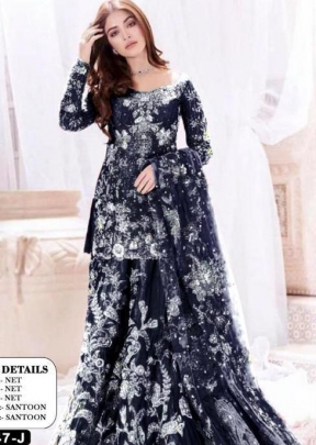 Designer Pakistani Suit DN 1047 Neavy Blue