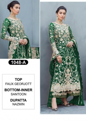 Designer Pakistani Suit DN 1048 Green