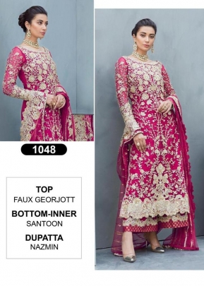 Designer Pakistani Suit DN 1048 Pink