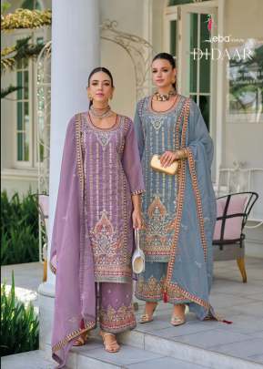 Eba LifeStyle Didaar Embroidered Readymade Suits Collection