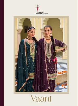 Eba Lifestyle Vaani Premium Silk With Embroidery Work Salwar Suit Catalog