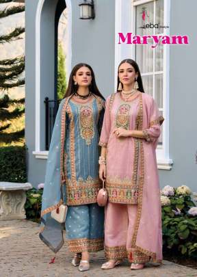 Eba Lifestyle Maryam Embroidered Readymade Salwar Suits Collection