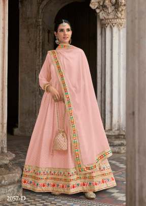 Festive Wear Real Georgette With Heavy Sequence Work Anarkali Suit Pink Color SN DN 2057