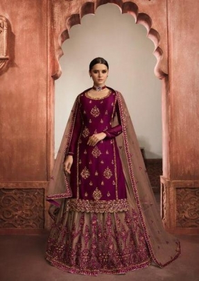 LT Nitya Vol 161 Salwar Kameez DN 6108 Wine