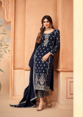 Mohini Glamour Designer Suit DN 96004 Blue Color