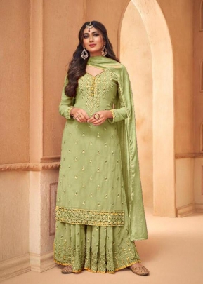 Mohini Glamour Palazzo Suit DN 95001 Pista