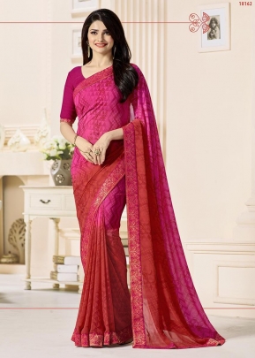 NF Vinay Georgette Saree Light Pink Color