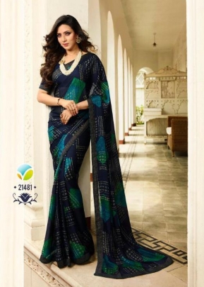 Vinay Fashion Starwalk Vol 46 Rangoli Printed Saree DN 21481 Blue