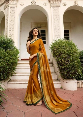 Vinay Fashion Starwalk Vol 46 Rangoli Printed Saree DN 21486 Yellow