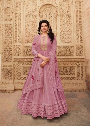 Vinay Pari Mahal Anarkali Suits DN 13922 Pink