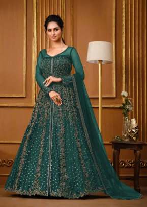 Fancy Designer Pure Butterfly Net With Sequence Work Anarkali Suit